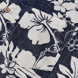 Men's Navy Vintage Island Floral Shirt
