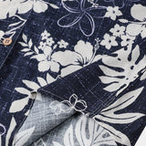 Men's Navy Vintage Island Floral Shirt