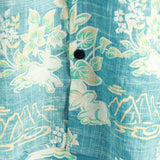Blue Men's Vintage Hawaiian Shirt