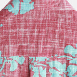 Men's Hawaiian Shirt with Red Flowers