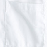 Bruce Men's Short Sleeve Shirt with Chest Pocket – White