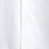 Bruce Men's Short Sleeve Shirt with Chest Pocket – White