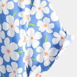 Light Blue Men's Floral Shirt