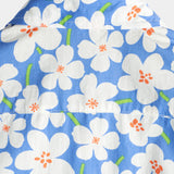 Light Blue Men's Floral Shirt
