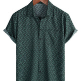 Gary Men's Short Sleeve Shirt – Green