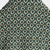 Men's Green Geometric Print Shirt