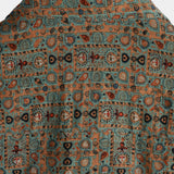 Brown Men's Boho Paisley Shirt