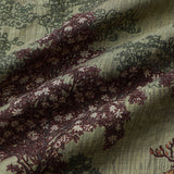 Men's Green Vintage Forest Print Shirt