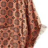 Vernon Retro Men's Short Sleeve Shirt – Brown