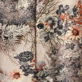 Stuart Men's Retro Floral Short Sleeve Shirt – Beige