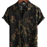Wade Men's Short Sleeve Shirt – Black