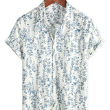 Larry Men's Short Sleeve Shirt – White