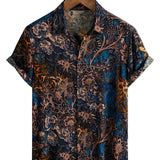 Men's Blue Retro Shirt