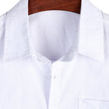 Gerald Men's Short Sleeve Shirt – White