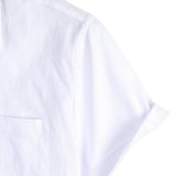 Gerald Men's Short Sleeve Shirt – White