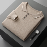 Clayton Men's Polo Collar Sweater