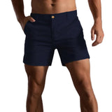 Elegant Men's Cotton Chino Shorts