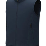 Men's Lightweight Vest with Stand-Up Collar and Zipper