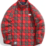 Men's Vintage-Style Quilted Cotton Jacket