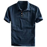 Gordon Men's Linen Polo Shirt