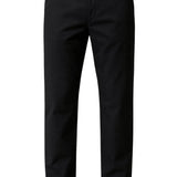 Men's Cotton Stretch Pants – Black
