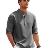 Men's Long Sleeve Polo Shirt