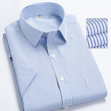 Men's Short Sleeve Business Shirt for Summer