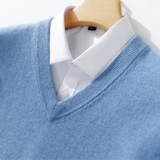 Soft Men's V-Neck Sweater
