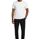 Men's White Slim Fit T-Shirt