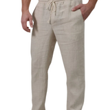 Men's Elegant Linen-Blend Summer Pants