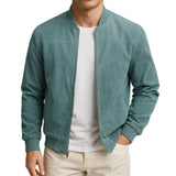 Men's Elegant Suede-Look Jacket