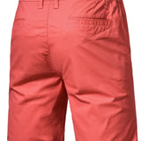 Elegant Men's Cotton Shorts