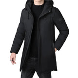 Men's Elegant Long Overcoat