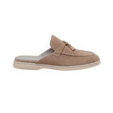 Mediterranean Men's Suede Mules – Beige
