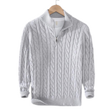 Men's Cotton Zip Sweater