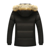 Stylish Quilted Men's Fleece Winter Jacket