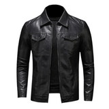 Brian Men's Faux Leather Jacket
