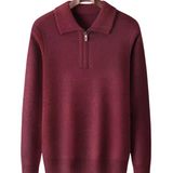 Brian Men's Short-Zip Sweater