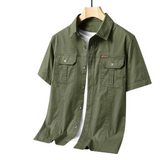Men's Short Sleeve Cotton Shirt