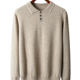 Clayton Men's Polo Collar Sweater