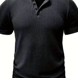 Men's Elegant Patterned T-Shirt