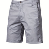 Elegant Men's Cotton Shorts