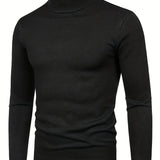 Elegant Men's Turtleneck Sweater