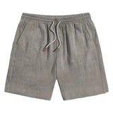 Casual Men's Linen-Blend Shorts
