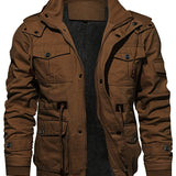 Men's Fleece-Lined Outdoor Jacket
