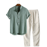 Casual Men's Short Sleeve Set