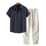 Men's Short Sleeve Holiday Set
