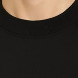 Men's Black Cotton T-Shirt