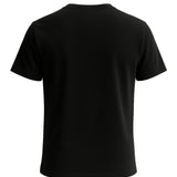 Men's Black Cotton T-Shirt
