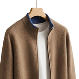 Elegant Men's Soft Knit Cardigan